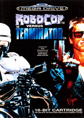 RoboCop versus The Terminator (Europe) box cover front